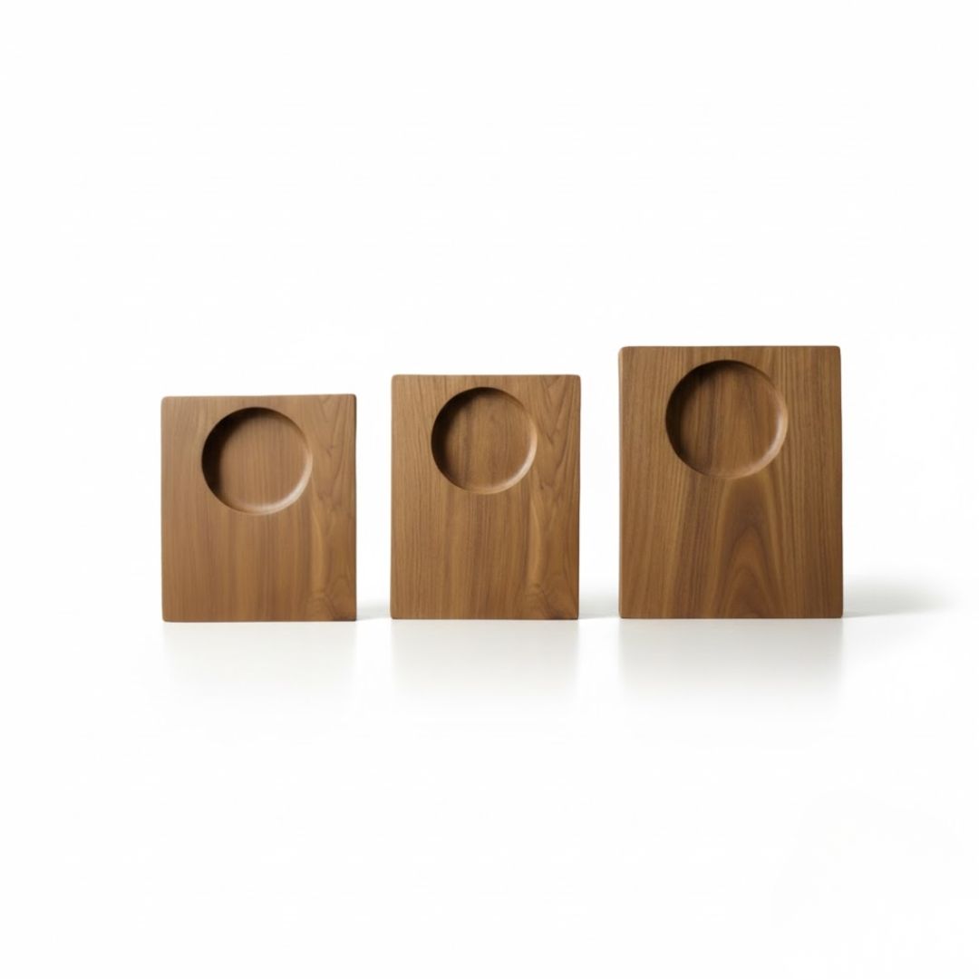 Single Cavity Platter: Rustic Dining Essential
